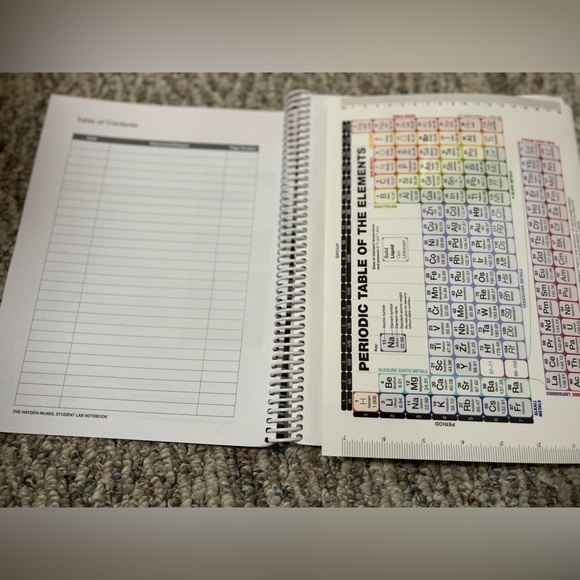 Student Lab Notebook Chemistry - Picture 3 of 5